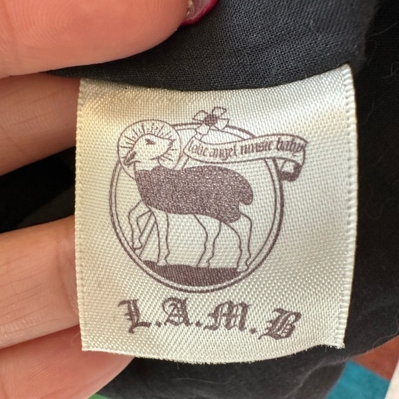 L.A.M.B Y2K Sweet Stripe Strapless Silk Mini Dress - Picture 8 of 10